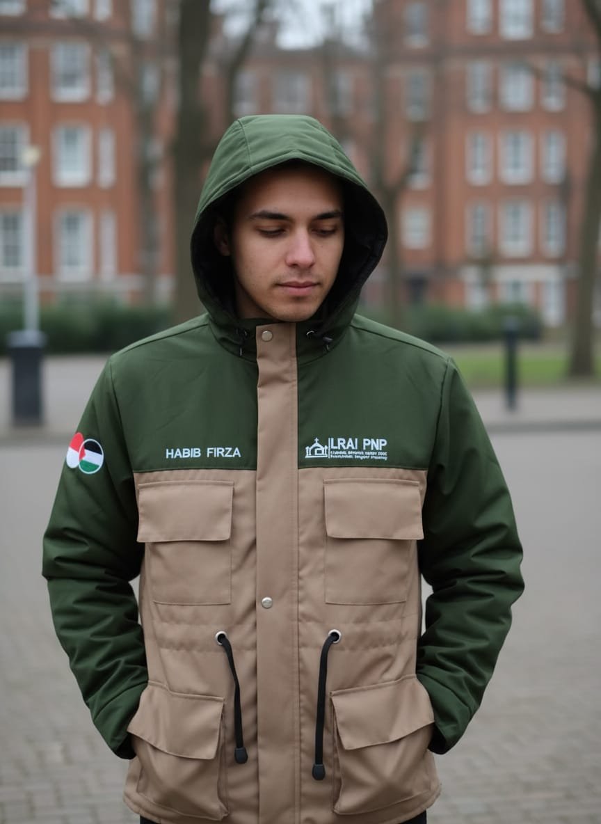 Jaket Parka + kupluk